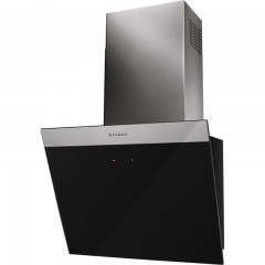 FABER DAISY PLUS BK A55 (330.0612.373) ΑΠΟΡΡΟΦΗΤΗΡΑΣ ΤΟΙΧΟΥ 55CM ΠΛΑΤΟΣ ΧΡΩΜΑ ΜΑΥΡΟ ΓΥΑΛΙ